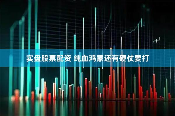 实盘股票配资 纯血鸿蒙还有硬仗要打